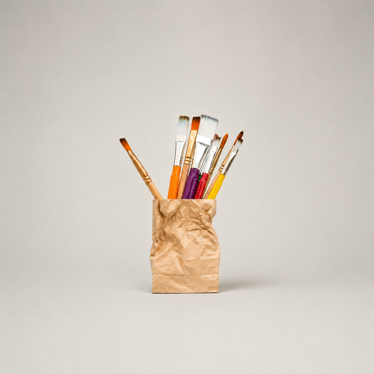 Crumpled Stationery Holder