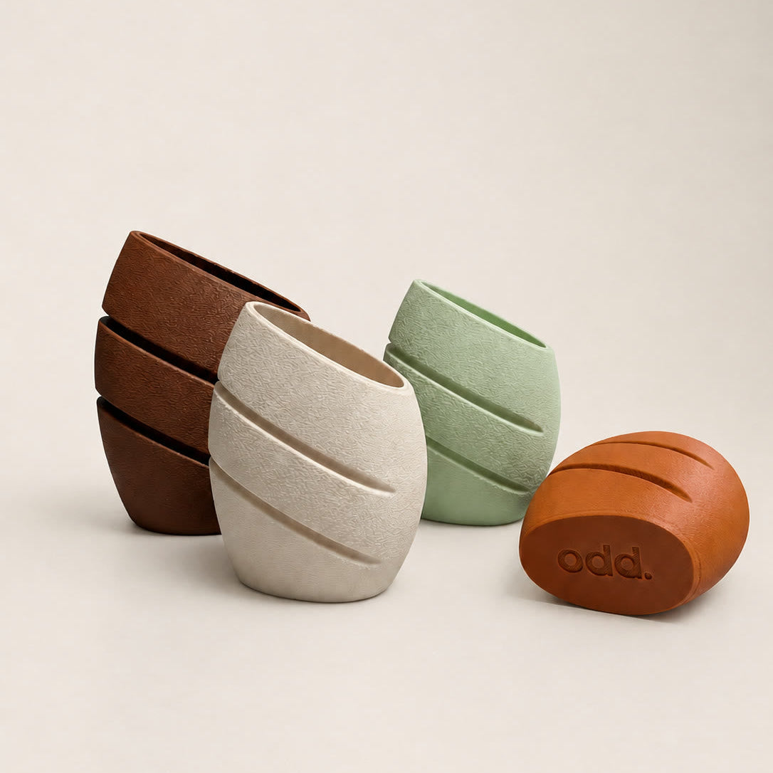Ellipse Vase in all four colours