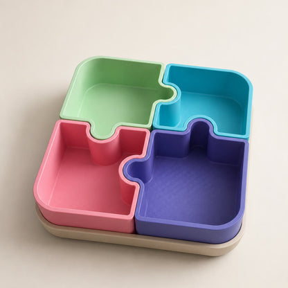 Piece of Mind puzzle tray set
