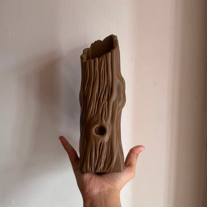 Trunklin Vase in Caramel