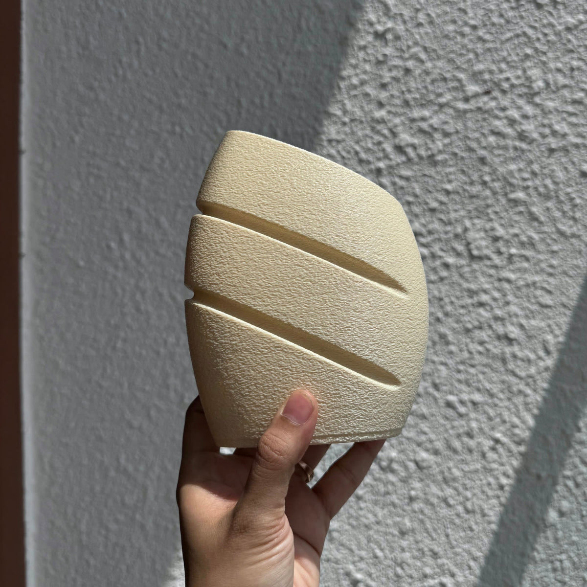 Ellipse Vase in Beige