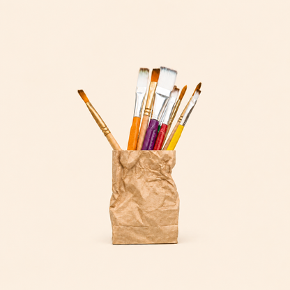 Crumpled Stationery Holder