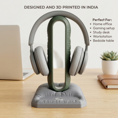Cushion Headspace headphone stand with valet tray