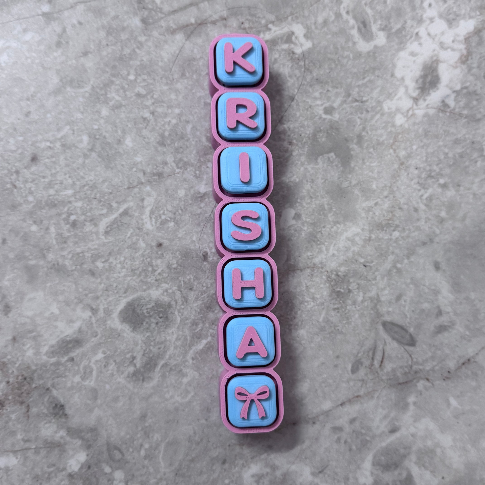 Personalised Keycap Name Clicker, product photo 2
