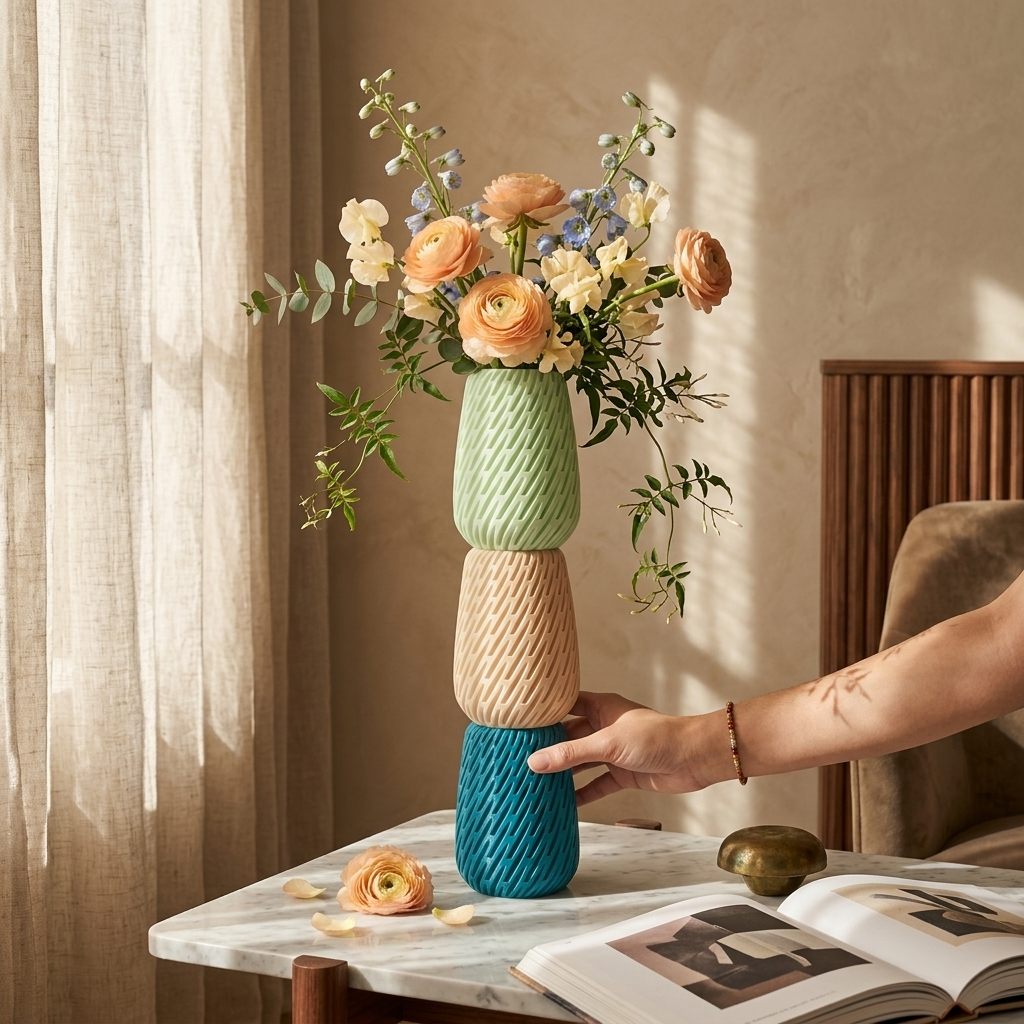 Sway Vases in multiple colours, product view 2