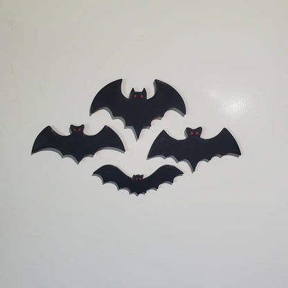 Bat fridge magnet detail