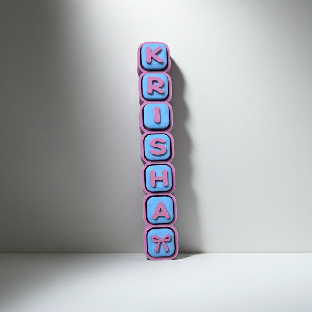 Personalised Keycap Name Clicker, styled product view 1