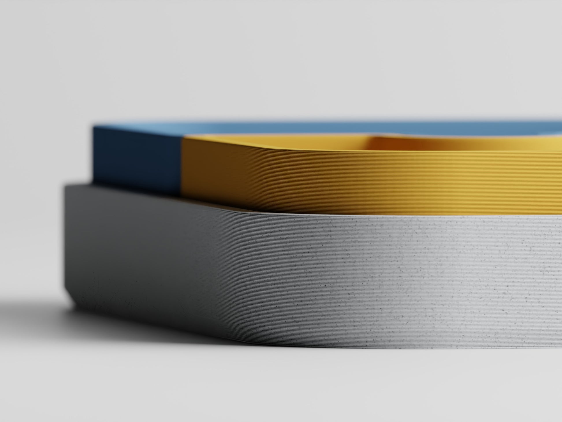 Piece of Mind Organiser, interlocking 3D printed puzzle trays