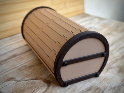 Tambour Vault Storage Box detail shot